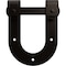 Ekena Millwork Premium Horseshoe Roller Hanger w/ Bolts for Barn Door for 1 3/4" Doors, Arch Bronze GB60014R2AB - alternate 4